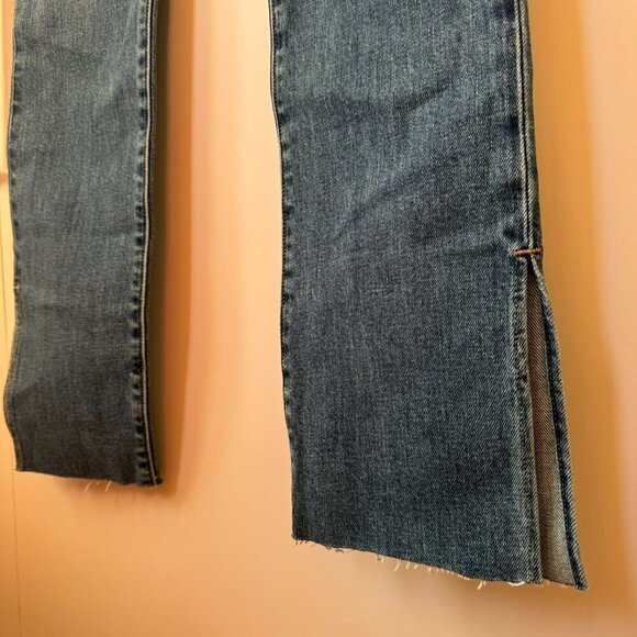 New Favorite Daughter The Valentina Tower Super High Rise Jeans in Medium Indigo - Picture 8 of 13